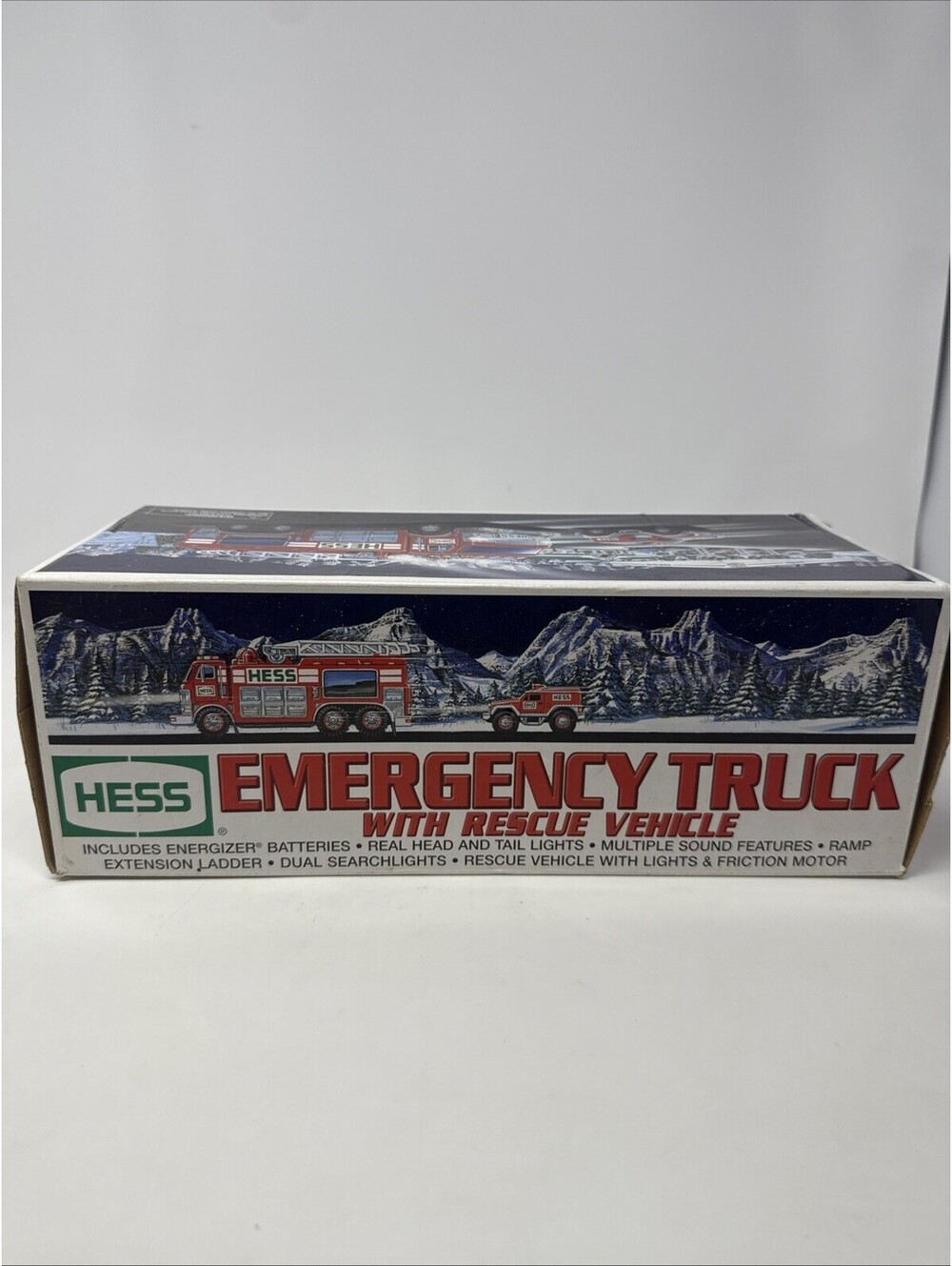 RARE VINTAGE Hess 2005 Emergency Truck With Rescue Vehicle  New In Original Box